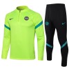 Inter Milan Sweatshirt Dragt 2021-22 Grøn Kvart-Zip Inter Milan Sweatshirt Dragt 2021-22 Grøn Kvart-Zip